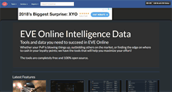 Desktop Screenshot of evedata.org